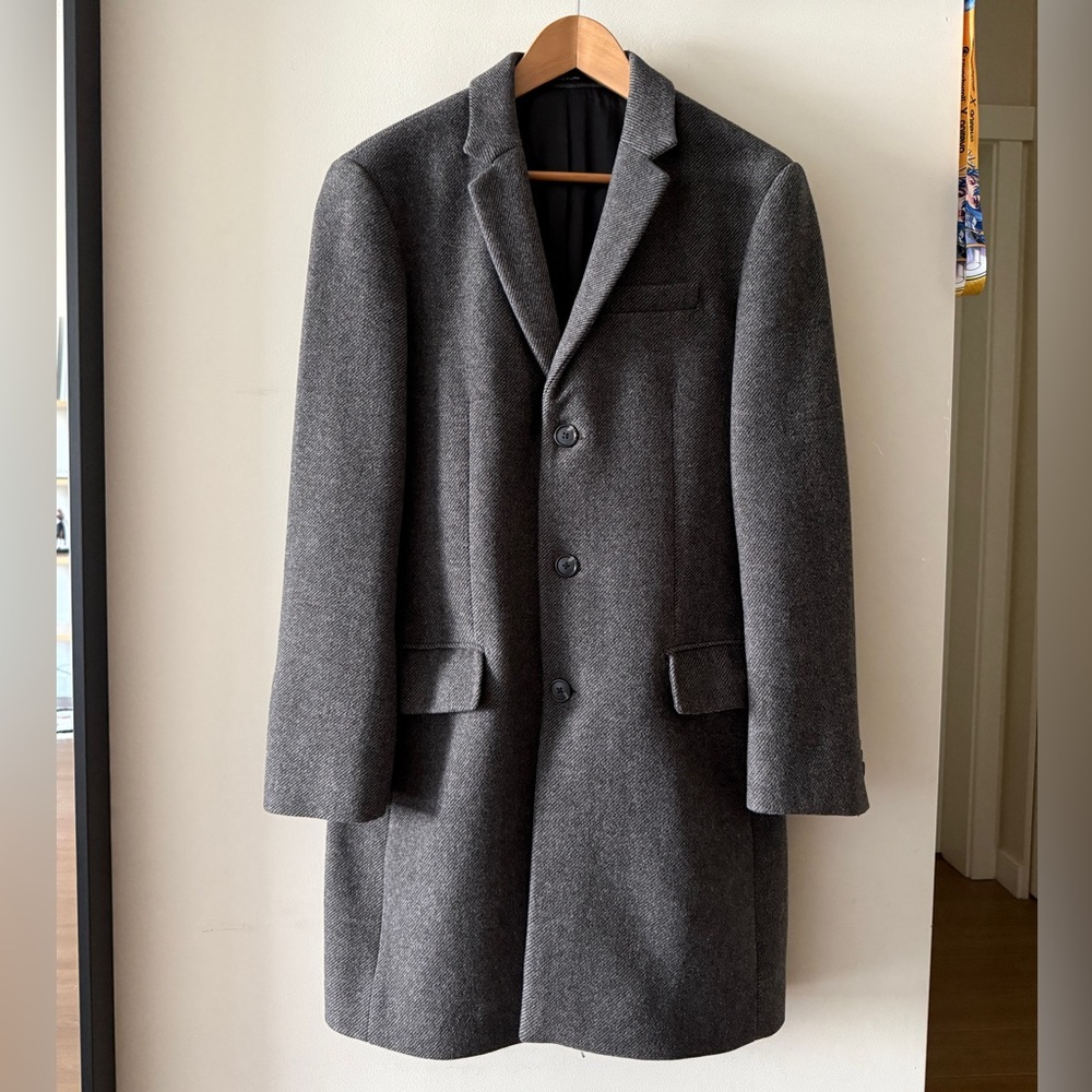 Club Monaco - Grey Single-breasted Topcoat